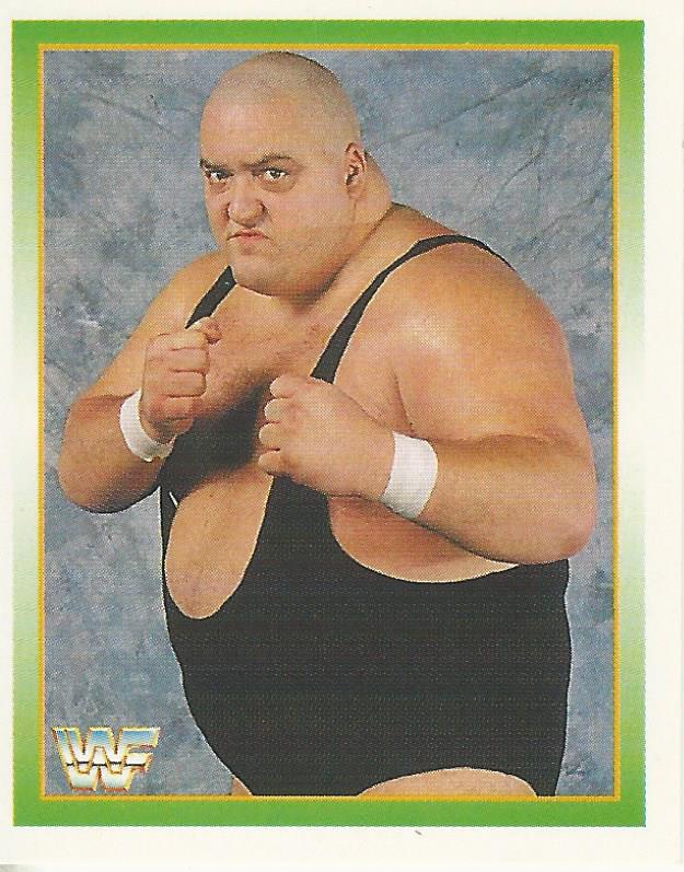 WWF Merlin Stickers 1995 King Kong Bundy #197