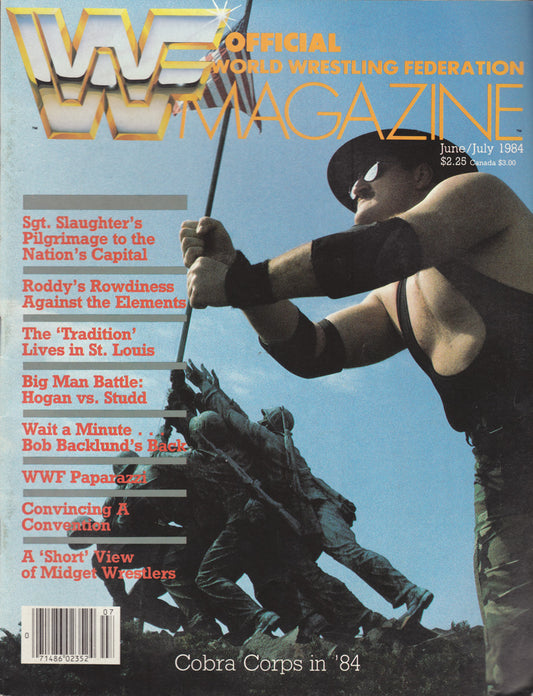 WWF Magazine June 1984 Magazine PWcatalog