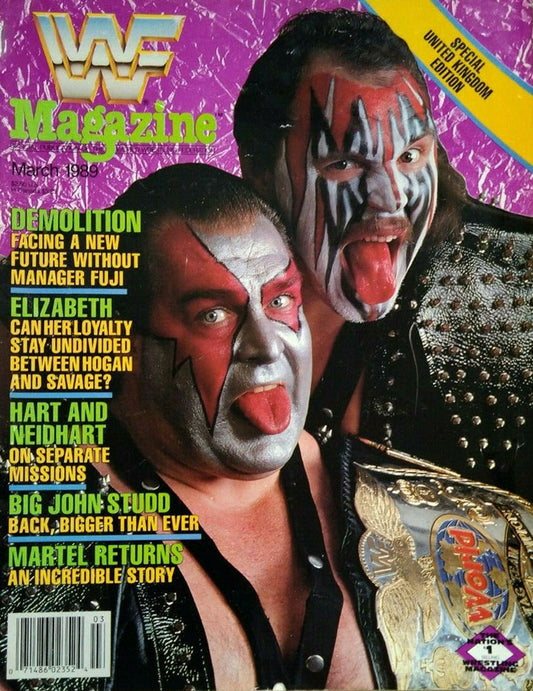 WWF Magazine from The United Kingdom March 1989