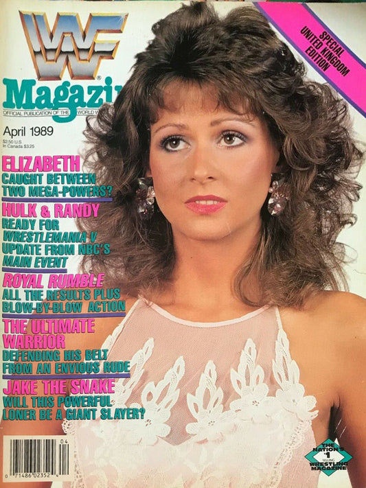 WWF Magazine from The United Kingdom April 1989 Magazine PWcatalog