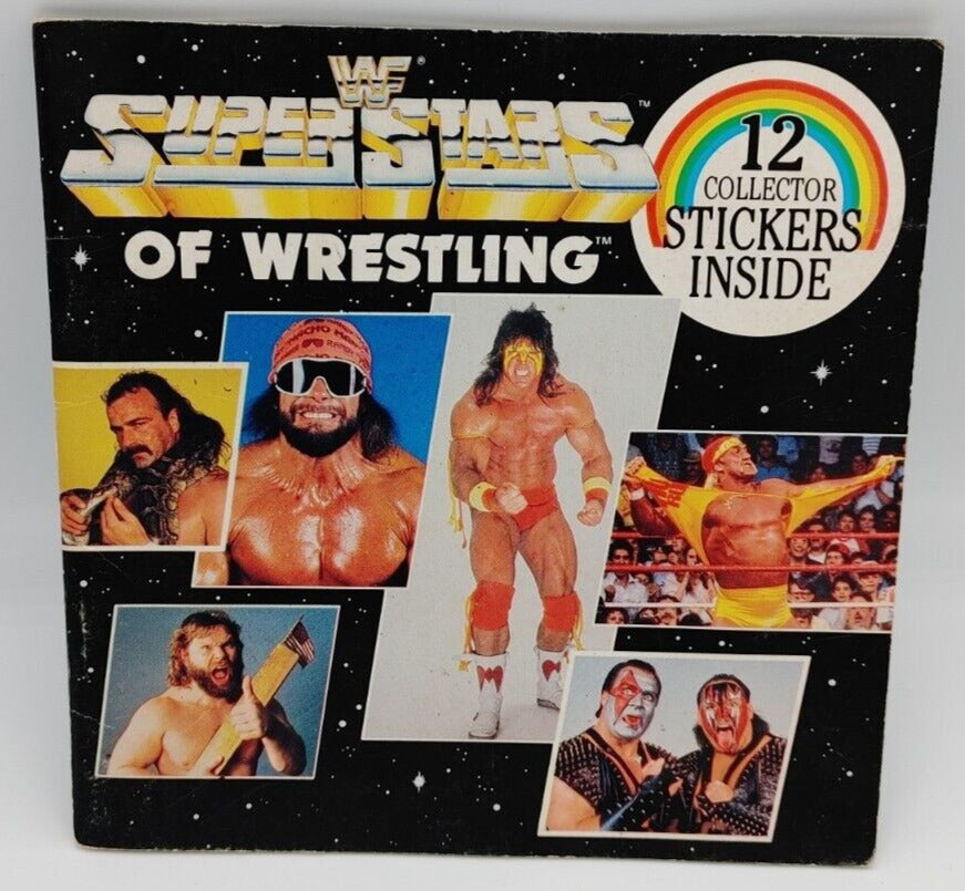 1989 wwf superstars of wrestling by antioch Magazine Pwcatalog