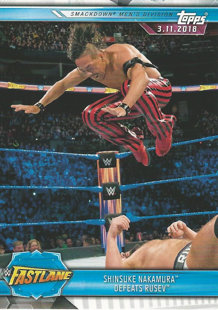 WWE Topps Champions 2019 Shinsuke Nakamura #98