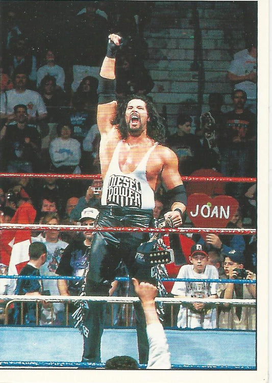 WWF Panini 1995 Sticker Collection Diesel #198