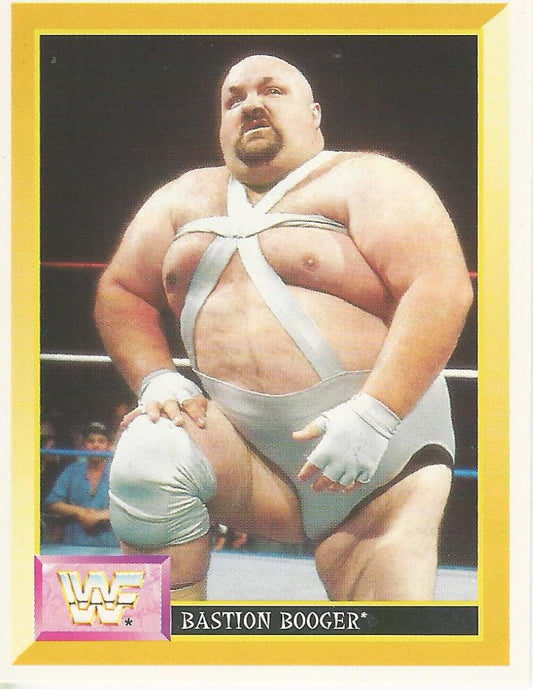 WWF Merlin Sticker 1994 Bastion Booger #198