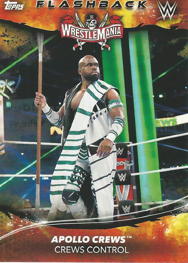 Topps WWE Superstars 2021 Apollo Crews #198