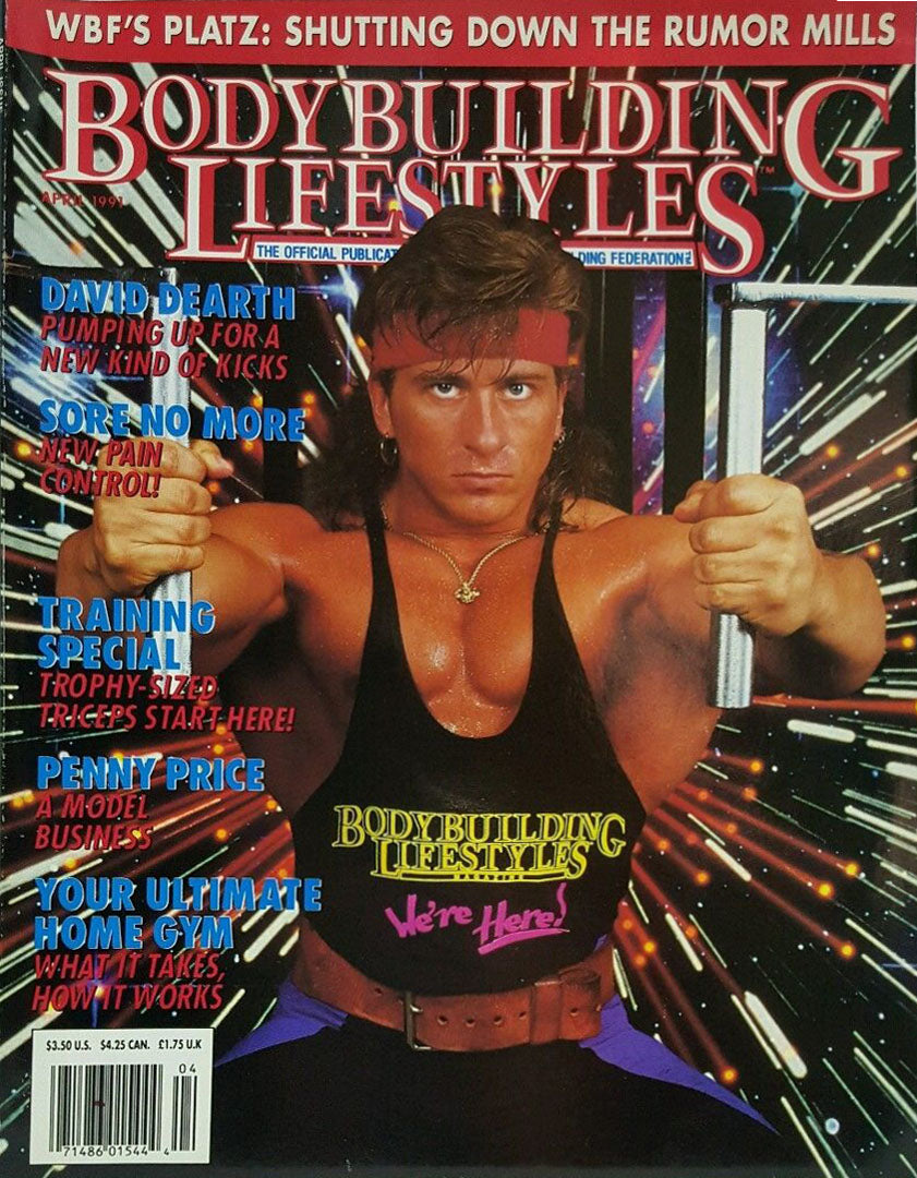 WBF Bodybuilding Lifestyles April 1991 Magazine PWcatalog