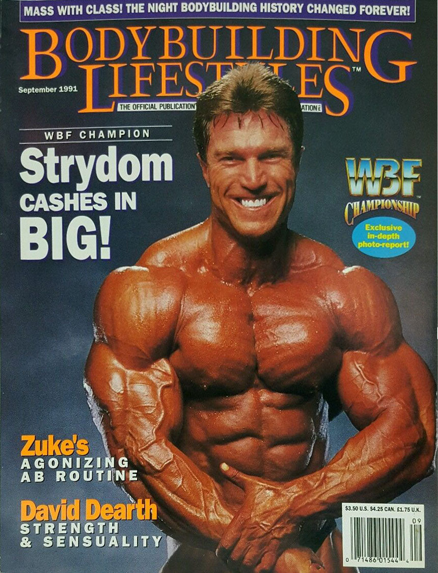 WBF Bodybuilding Lifestyles September 1991 Magazine PWcatalog