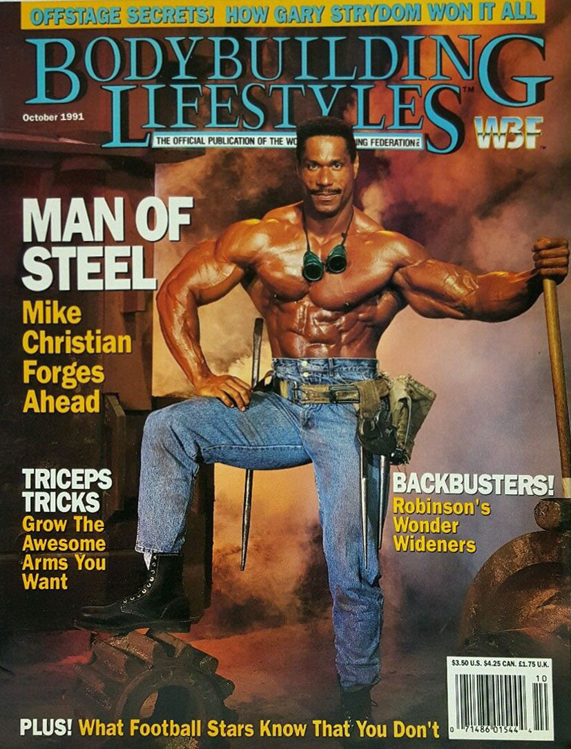 WBF Bodybuilding Lifestyles October 1991 Magazine PWcatalog