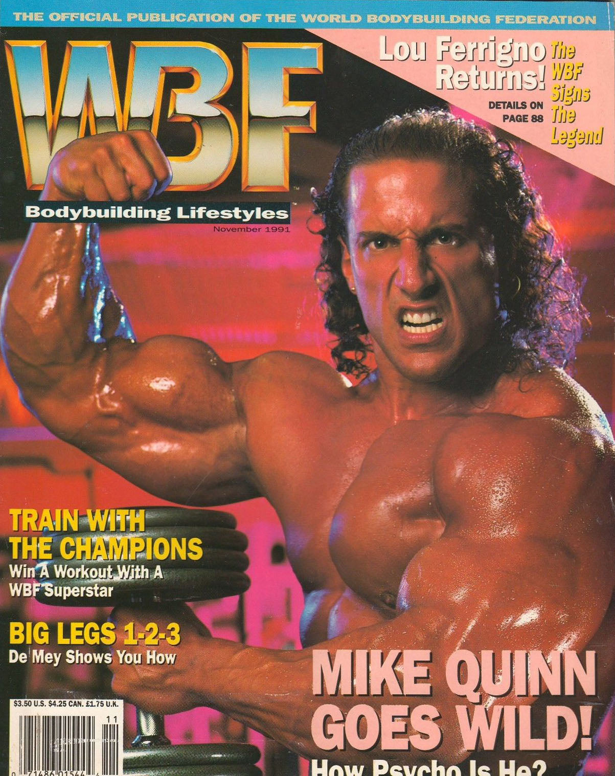 WBF November 1991 Magazine PWcatalog
