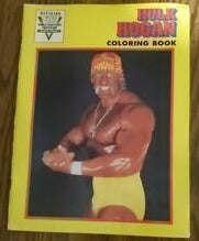 1991 WWF Hulk Hogan Coloring Book Magazine Pwcatalog