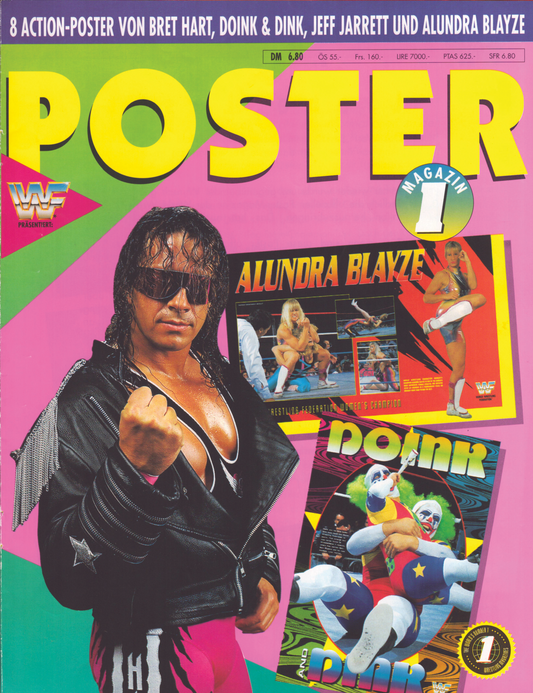 WWF Poster Magazine #1 from Germany Magazine PWcatalog