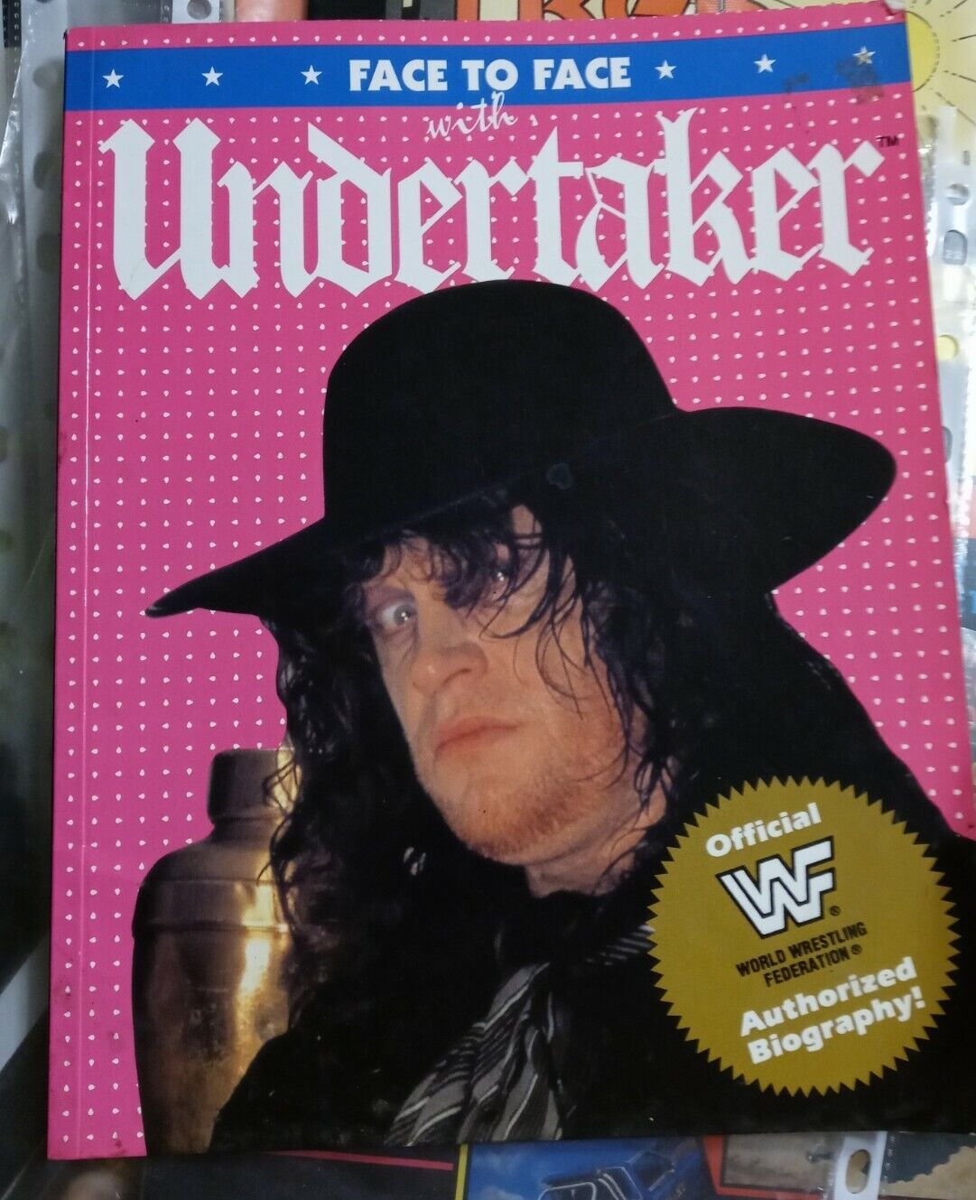 1994 WWF face to face Undertaker Magazine PWcatalog