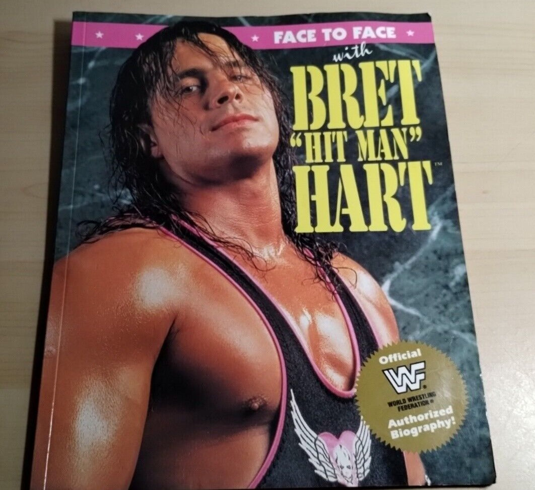 1994 WWF face to face Bret Hart Magazine PWcatalog