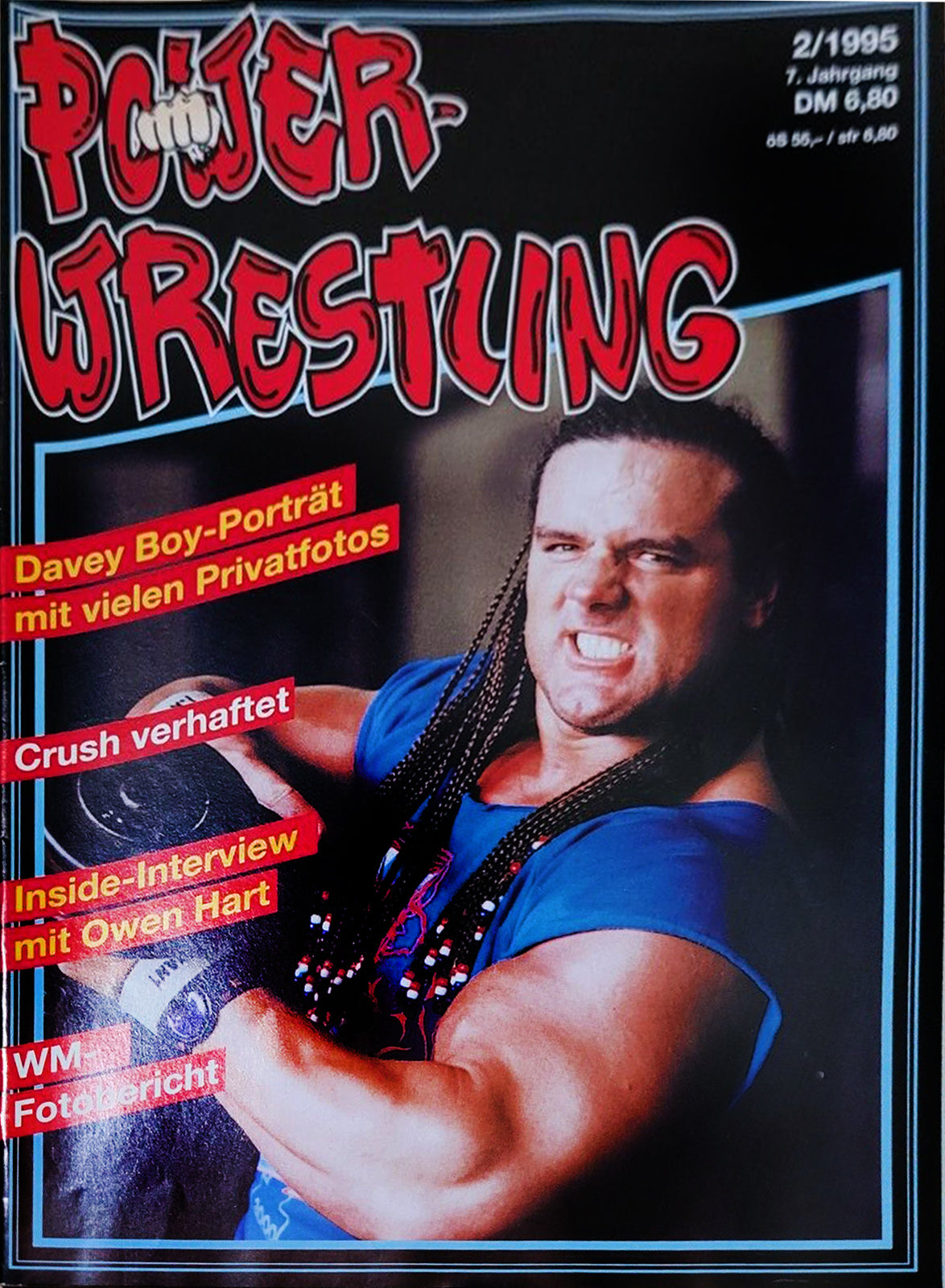 Power Wrestling Magazine 2/1995 (#2) Magazine PWcatalog