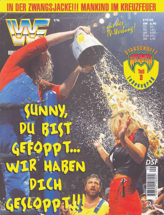 WWF Magazine September 1996 from Germany Magazine PWcatalog