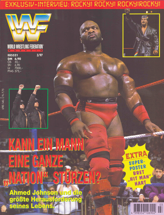 WWF Magazine March 1997 from Germany Magazine PWcatalog