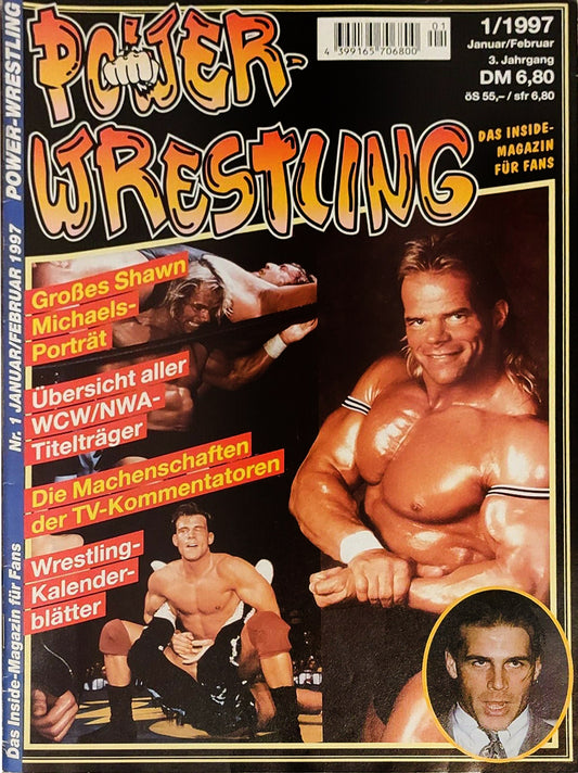 Power Wrestling Magazine January/February 1997 Magazine PWcatalog
