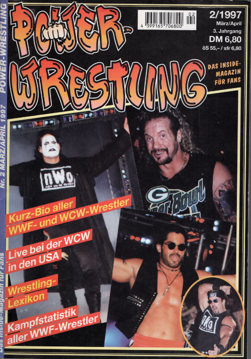 Power Wrestling Magazine March/April 1997 Magazine PWcatalog