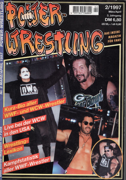 Power Wrestling Magazine March/April 1997 Magazine PWcatalog