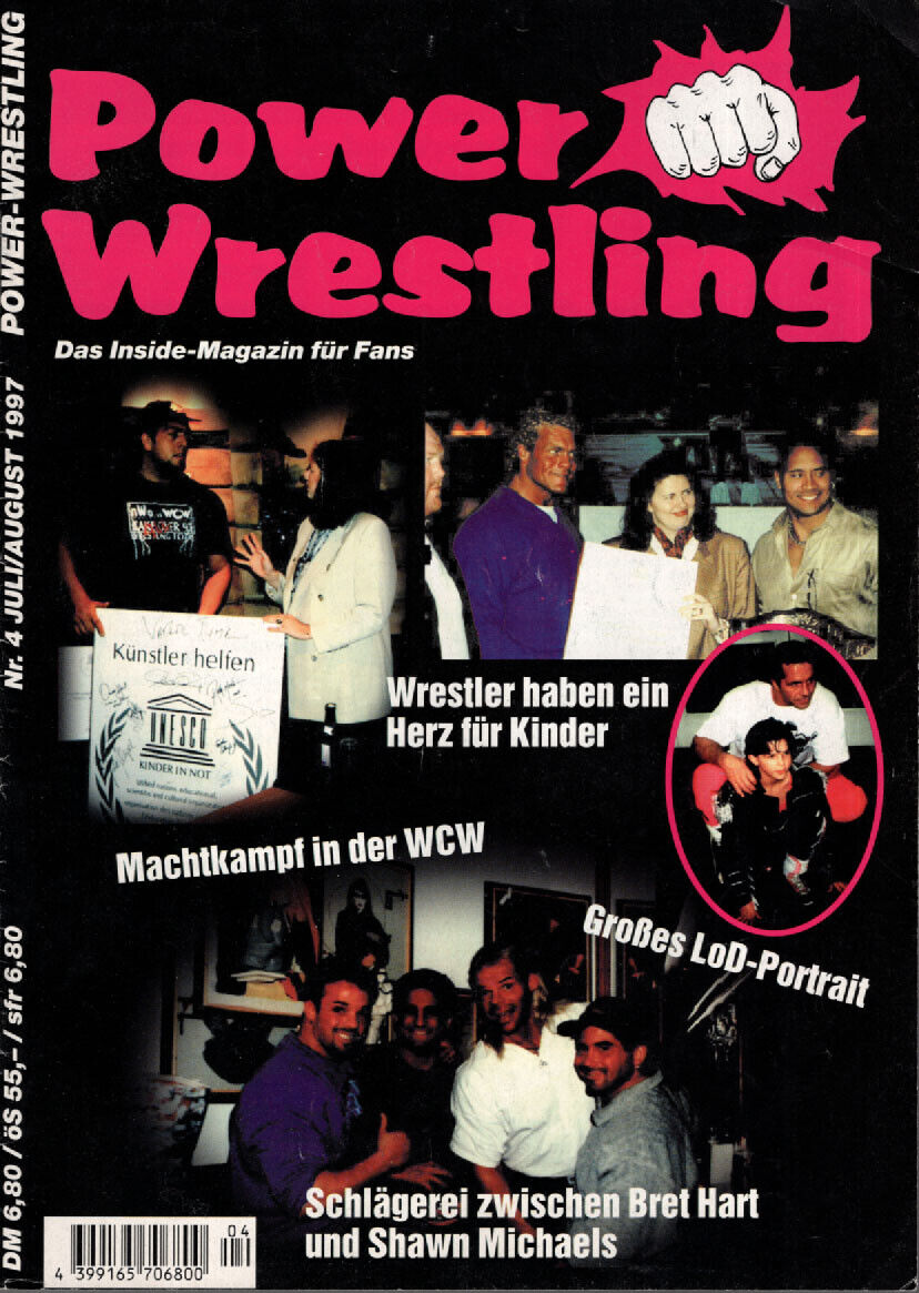Power Wrestling Magazine July/August 1997 Magazine PWcatalog