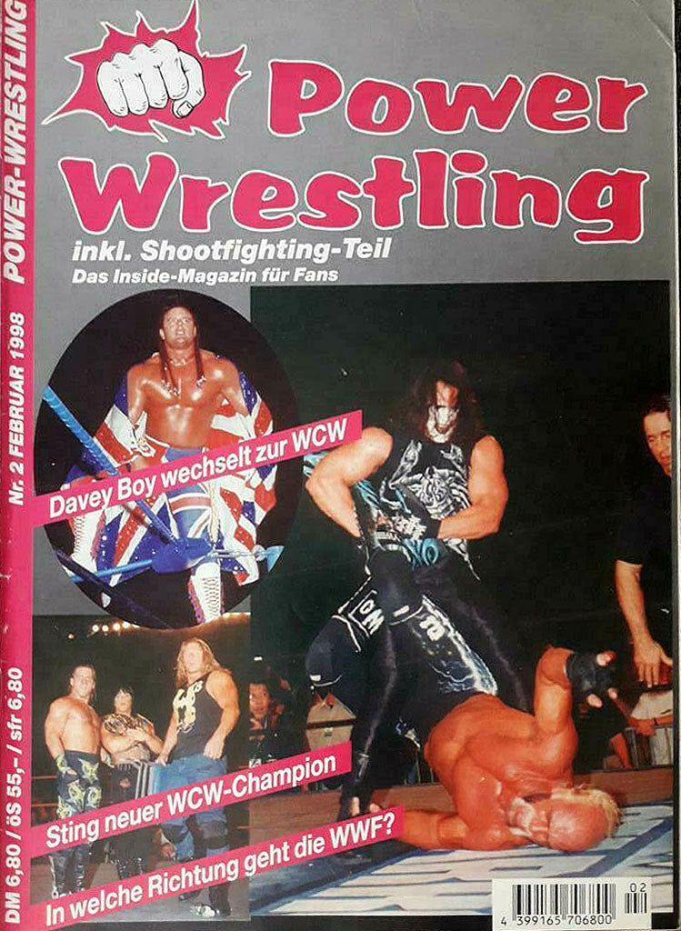 Power Wrestling Magazine February 1998 Magazine PWcatalog