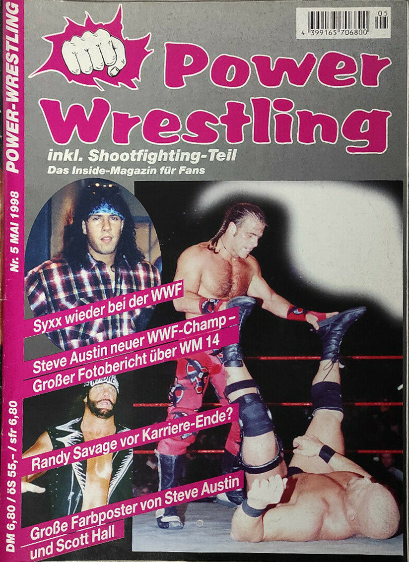 Power Wrestling Magazine May 1998 Magazine PWcatalog