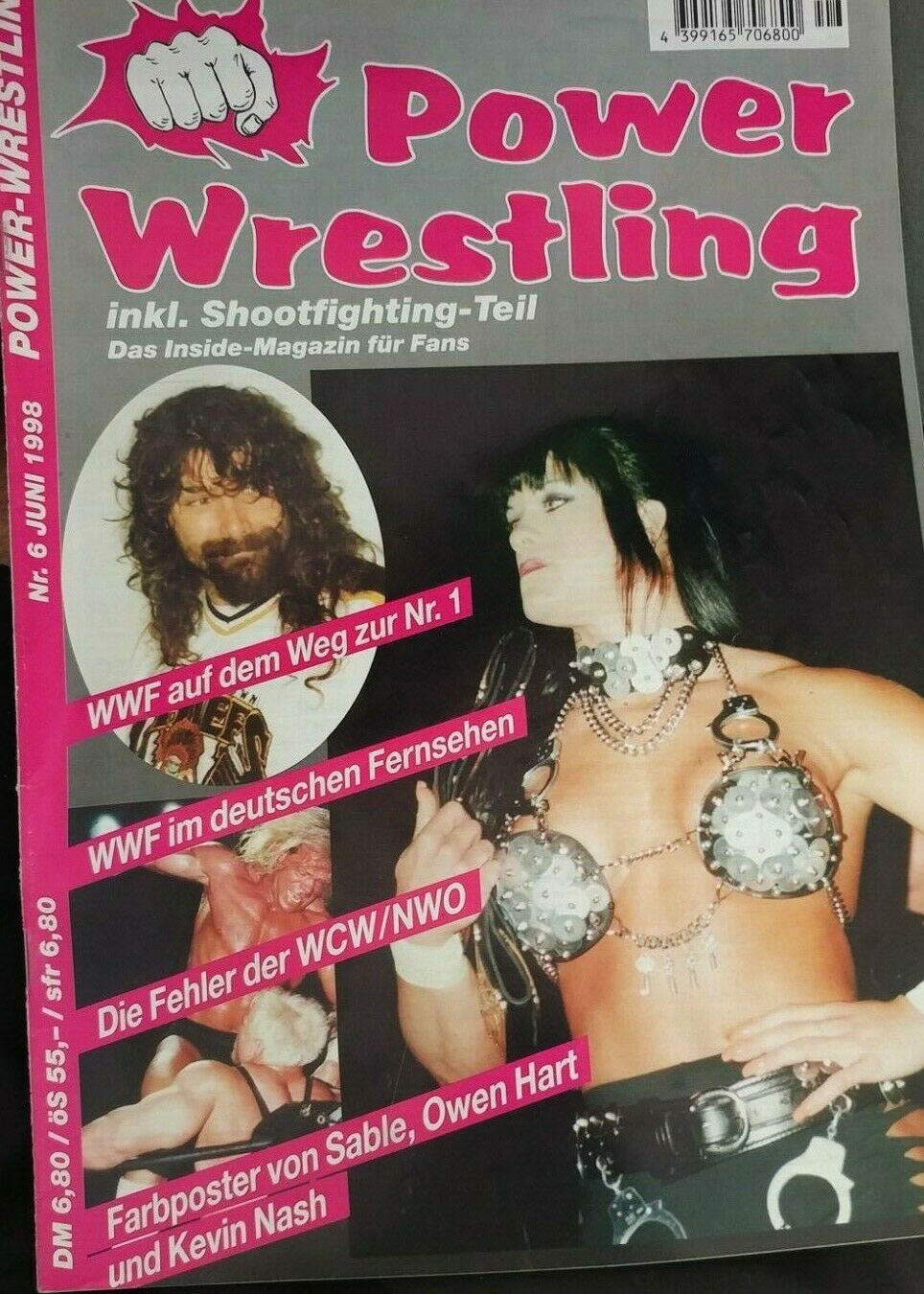 Power Wrestling Magazine June 1998 Magazine PWcatalog