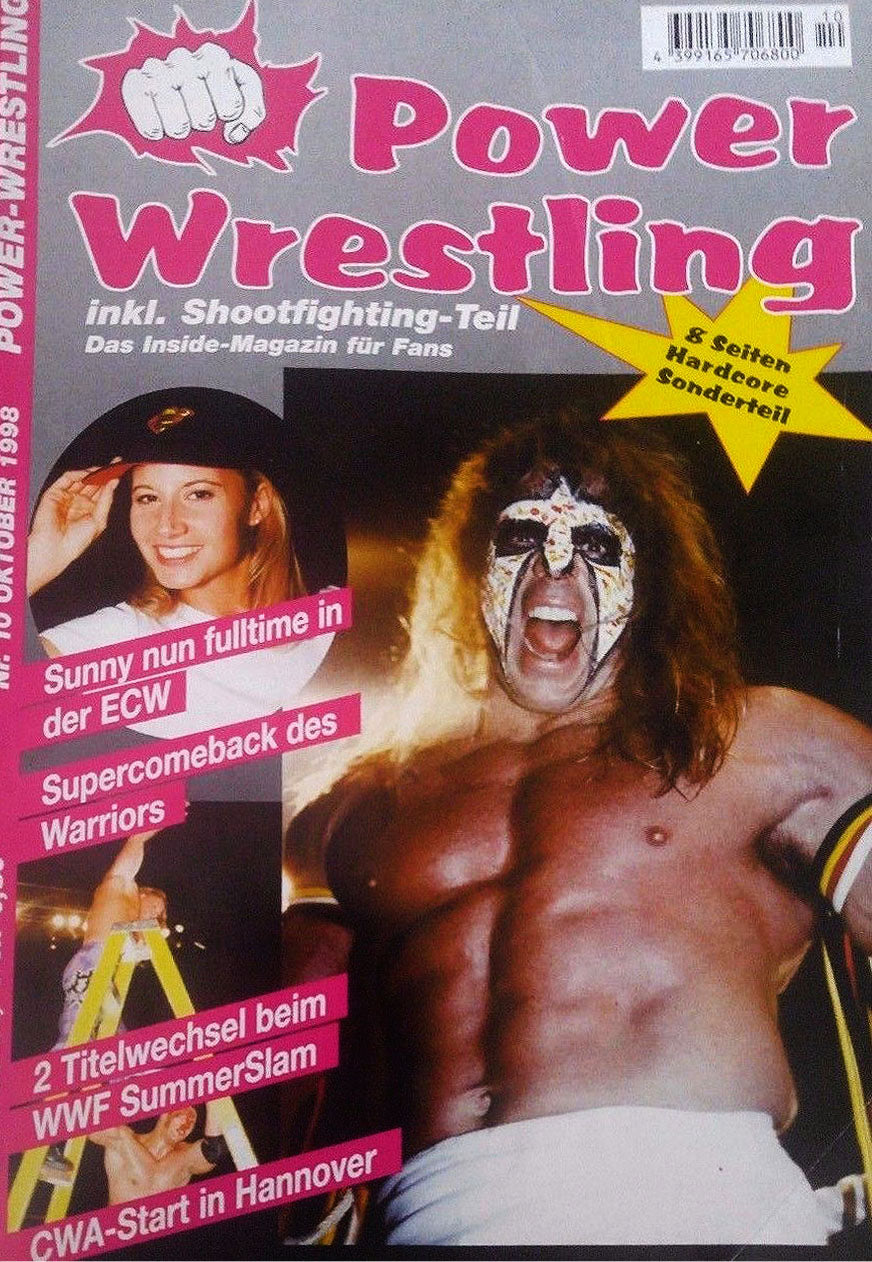 Power Wrestling Magazine October 1998 Magazine PWcatalog