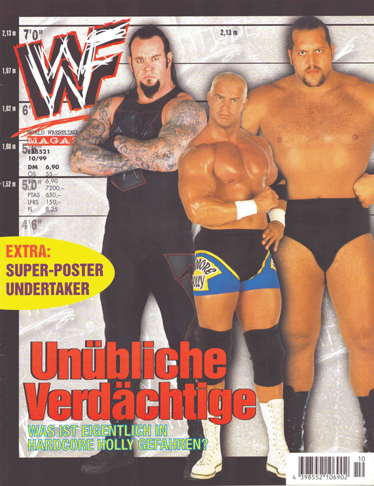 WWF Magazine October 1999 from Germany Magazine PWcatalog