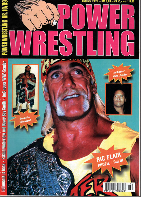 Power Wrestling Magazine October 1999 Magazine PWcatalog
