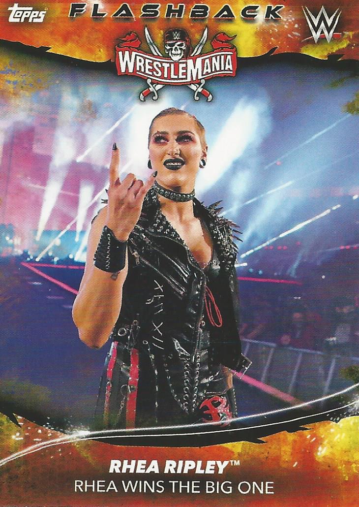 Topps WWE Superstars 2021 Rhea Ripley #199