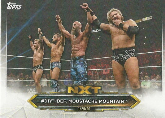 WWE Topps NXT 2020 Tyler Bate Trent Seven Tommaso Ciampa Johnny Gargano #99