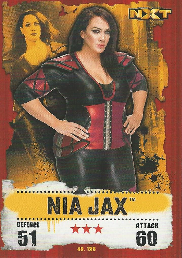 WWE Topps Slam Attax Takeover 2016 Nia Jax #199