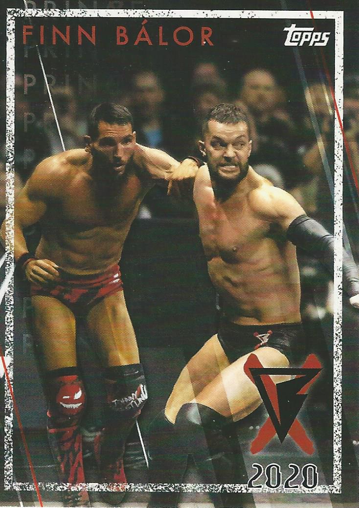 WWE Topps NXT 2021 Finn Balor FB-10 trading card PW Catalog