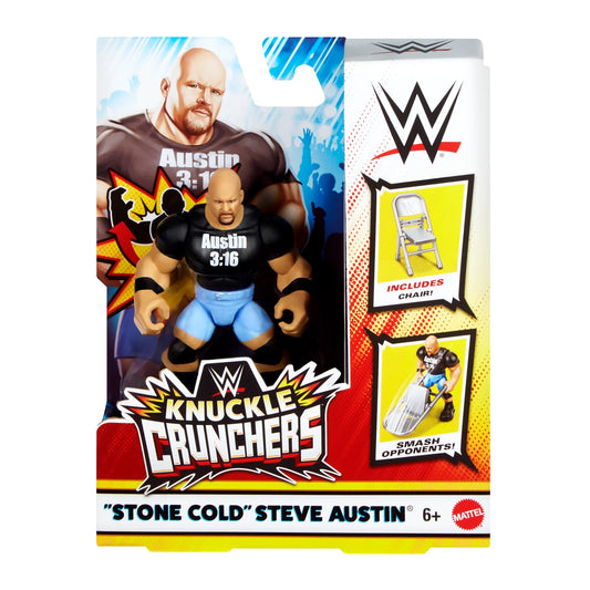 WWE Mattel Knuckle Crunchers Series 7 "Stone Cold" Steve Austin Action & Toy Figures PWcatalog