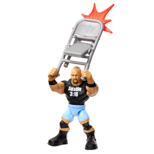 WWE Mattel Knuckle Crunchers Series 7 "Stone Cold" Steve Austin Action & Toy Figures PWcatalog