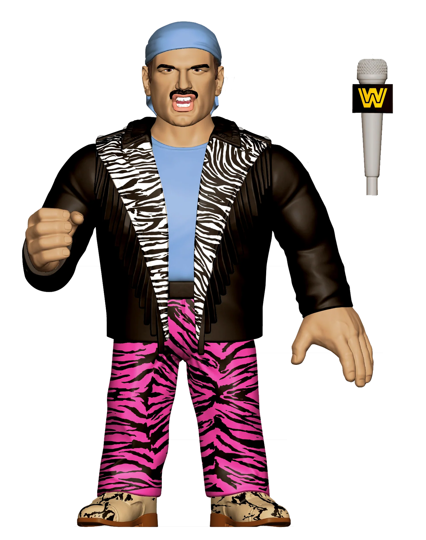 WWE Mattel Retro Jesse "The Body" Ventura Ringside Exclusive Series 1