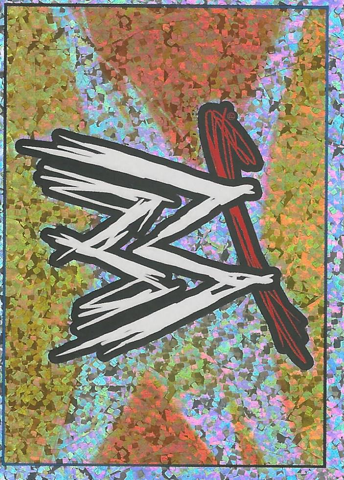 WWE Topps A-Z Sticker Collection 2014 Logo Foil #1