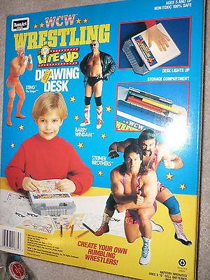 WCW Rose Art Wrestling Lite Up Drawing Desk - image 2