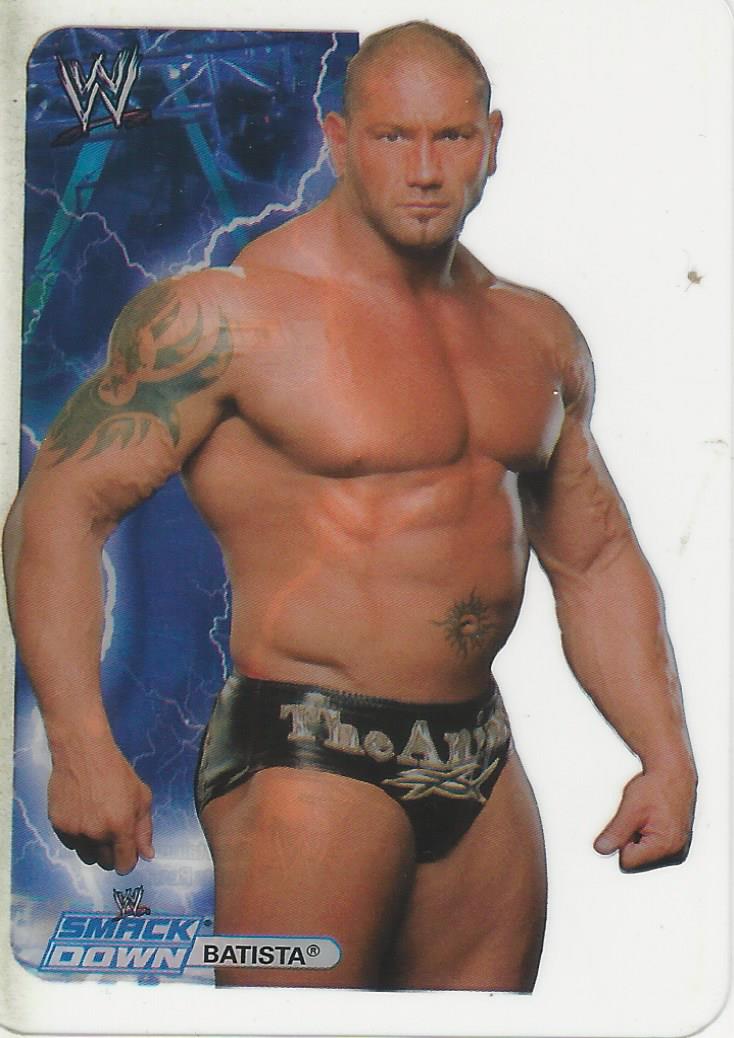 WWE Edibas Lamincards 2008 Batista #1