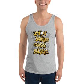 Carmella "Moon Walking, Trash Talking Graffiti" Unisex Tank Top
