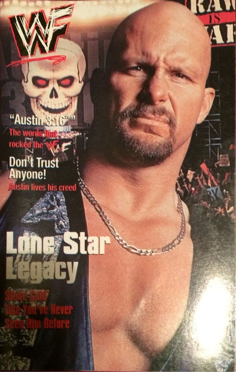 WWE Special Mini Magazine Steve Austin Vol 1 1 of 4 Magazine PWcatalog