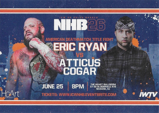 American Deathmatch Title Fight – Eric Ryan vs. Atticus Cogar