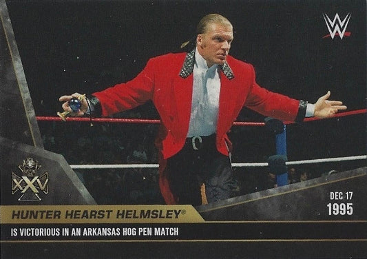 DEC 17 1995 – Hunter Hearst Helmsley IS Victorious in an Arkansas HOG PEN Match