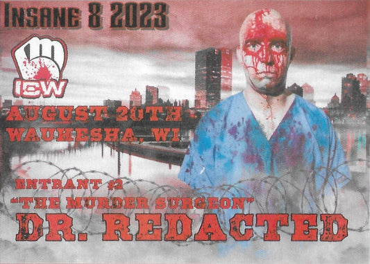 “The Murder Surgeon” DR. Redacted