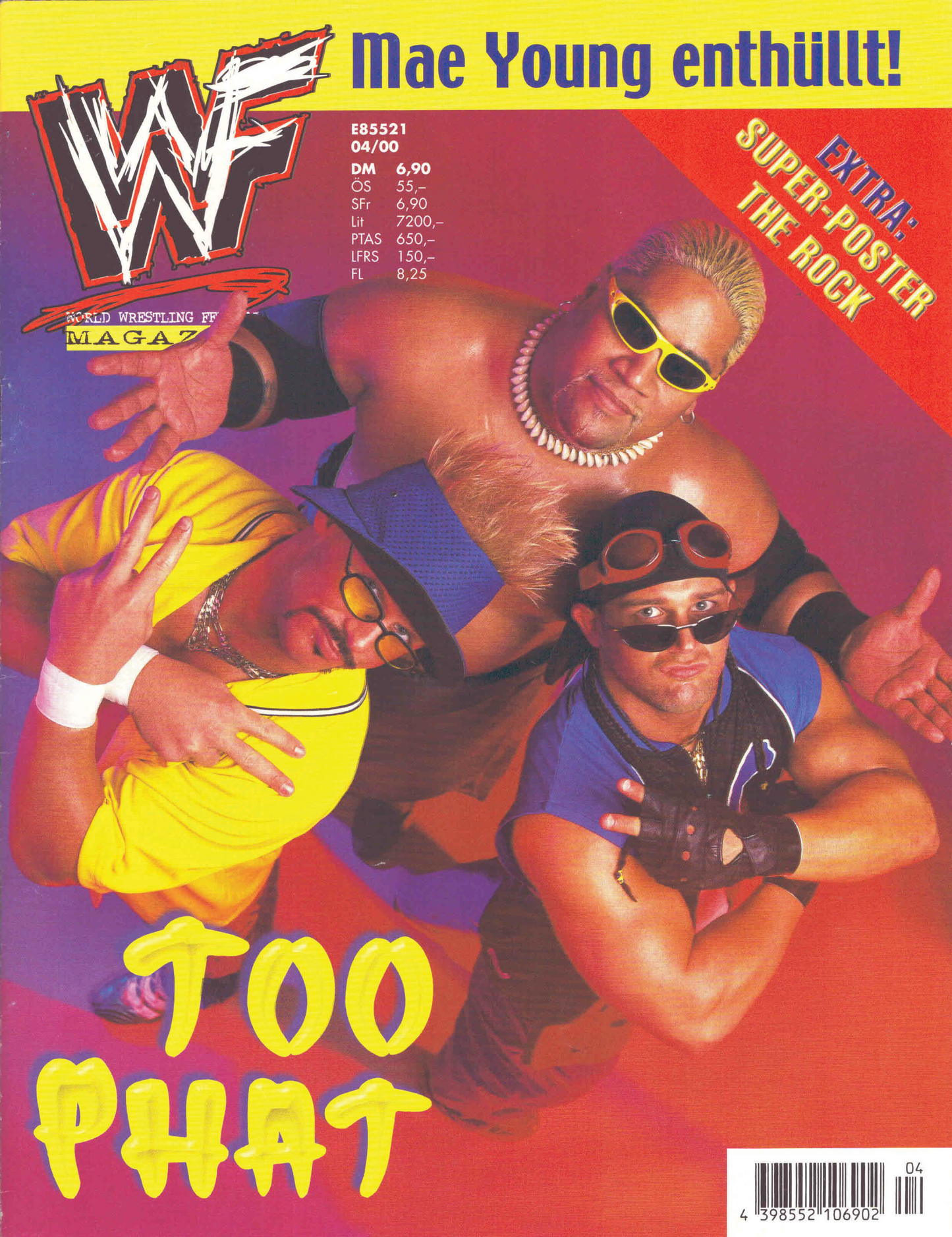 WWF Magazine April 2000 from Germany Magazine PWcatalog