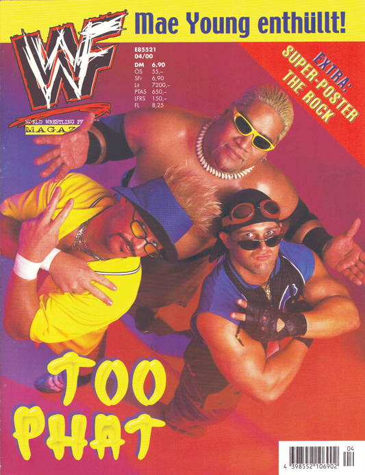 WWF Magazine April 2000 from Germany Magazine PWcatalog
