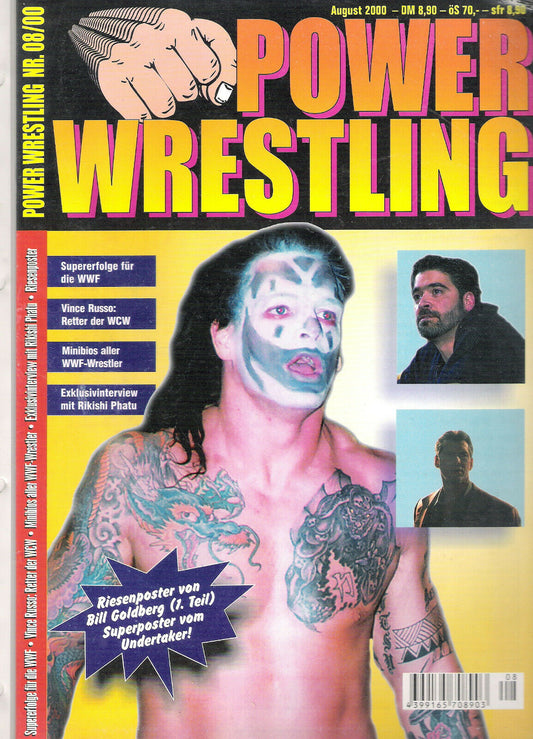 Power Wrestling Magazine August 2000