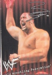Big Show WWF Ice Cream Cut-out 2000 Good Humor PW Catalog