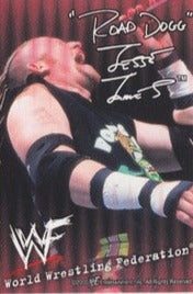 Road Dogg WWF Ice Cream Cut-out 2000 Good Humor PW Catalog